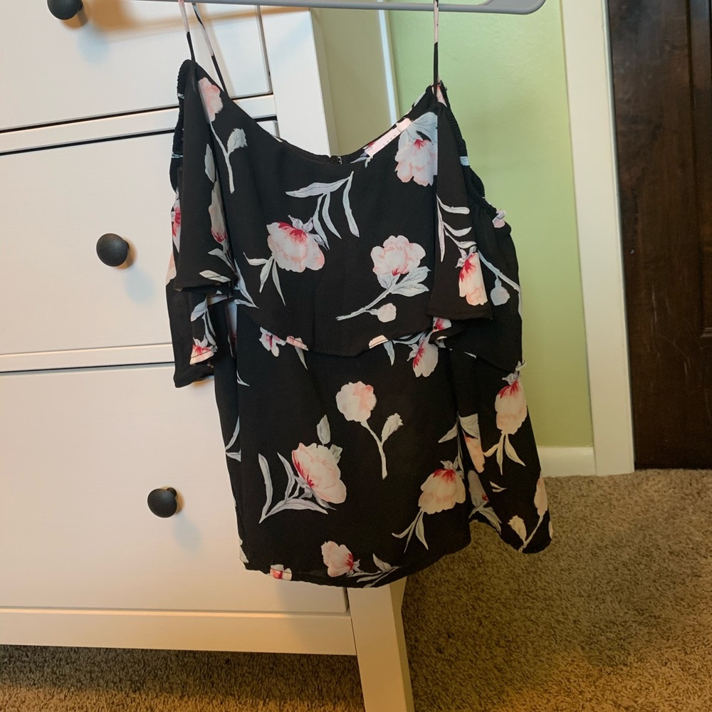 Lush off the shoulder shirt